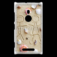Coque Nokia Lumia 925 Toi et moi sur la plage
