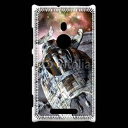 Coque Nokia Lumia 925 Vaisseau spatial sur la lune