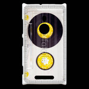 Coque Nokia Lumia 925 Cassette audio transparente 1