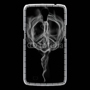 Coque Samsung Galaxy Mega Paix et fumée