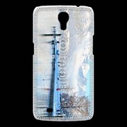 Coque Samsung Galaxy Mega Le Lac d'Annecy en hvier