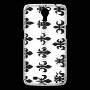 Coque Samsung Galaxy Mega Symbole Fleur de Lys 