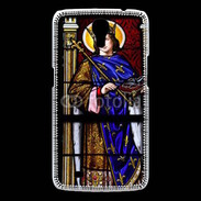 Coque Samsung Galaxy Mega Saint louis vitrail de la cathédrale de Blois