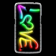 Coque Samsung Galaxy Mega Love en couleur