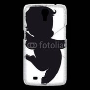 Coque Samsung Galaxy Mega Silhouette Cupidon