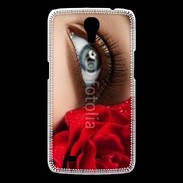 Coque Samsung Galaxy Mega Fleurs glamour 5