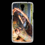 Coque Samsung Galaxy Mega Tatouage homme sexy