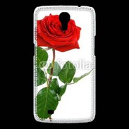 Coque Samsung Galaxy Mega Rose rouge 2