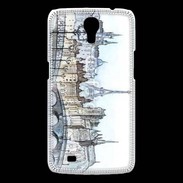 Coque Samsung Galaxy Mega Vintage Paris en dessin 2