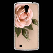 Coque Samsung Galaxy Mega Rose rétro 