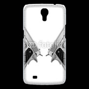 Coque Samsung Galaxy Mega Double flingue