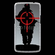 Coque Samsung Galaxy Mega Soldat dans la ligne de mire