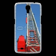 Coque Samsung Galaxy Mega grande échelle de pompiers
