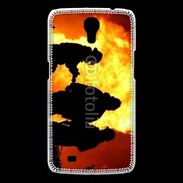 Coque Samsung Galaxy Mega Pompier Soldat du feu 3