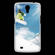 Coque Samsung Galaxy Mega Saut en Snowboard 2
