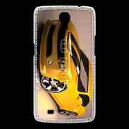 Coque Samsung Galaxy Mega Belle voiture jaune et noire