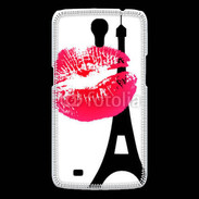 Coque Samsung Galaxy Mega Tour eiffel bisous