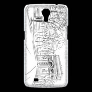 Coque Samsung Galaxy Mega Dessin Arc de Triomphe Paris