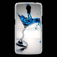 Coque Samsung Galaxy Mega Cocktail bleu lagon 5