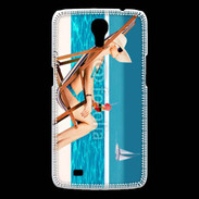 Coque Samsung Galaxy Mega Sur la plage ensoleillée 1