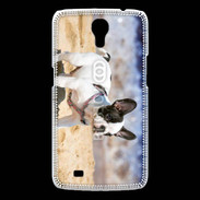 Coque Samsung Galaxy Mega Bulldog français nain