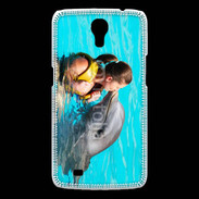Coque Samsung Galaxy Mega Bisou de dauphin