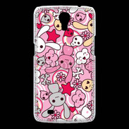 Coque Samsung Galaxy Mega Lapin crétin