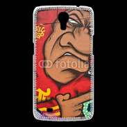 Coque Samsung Galaxy Mega Graffiti personnage antipathique
