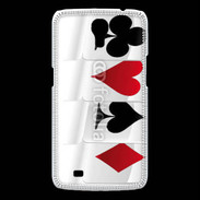Coque Samsung Galaxy Mega Carte de poker 2