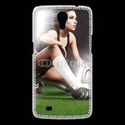 Coque Samsung Galaxy Mega Rugby féminin