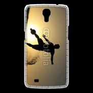 Coque Samsung Galaxy Mega beach soccer couché du soleil