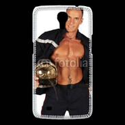 Coque Samsung Galaxy Mega Pompier stripteaser