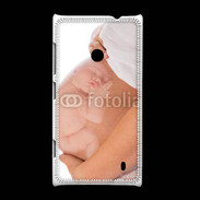 Coque Nokia Lumia 520 Femme enceinte avec bébé dans le ventre