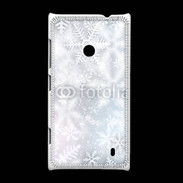 Coque Nokia Lumia 520 Etoiles de neige