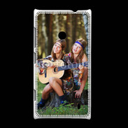 Coque Nokia Lumia 520 Hippie et guitare 5