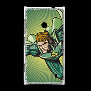 Coque Nokia Lumia 520 Recycle Hero (with a cape)