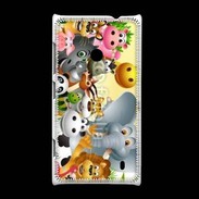 Coque Nokia Lumia 520 Cartoon animaux fun