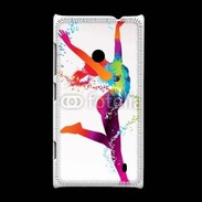 Coque Nokia Lumia 520 Danseuse en couleur