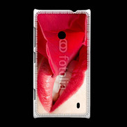 Coque Nokia Lumia 520 Rose et bouche