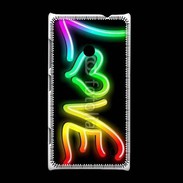 Coque Nokia Lumia 520 Love en couleur