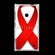 Coque Nokia Lumia 520 Ruban contre le sida