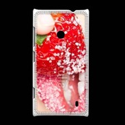 Coque Nokia Lumia 520 Fraise et bouche
