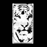 Coque Nokia Lumia 520 Tatouage Tigre