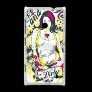 Coque Nokia Lumia 520 Tatouage Girl