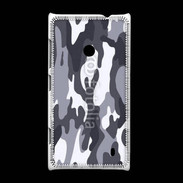 Coque Nokia Lumia 520 Camouflage gris et blanc