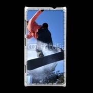 Coque Nokia Lumia 520 Saut en Snowboard