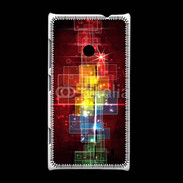 Coque Nokia Lumia 520 Fond abstrait coloré