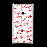 Coque Nokia Lumia 520 Fashion mots