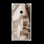 Coque Nokia Lumia 520 Expresso noir et blanc