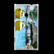 Coque Nokia Lumia 520 Pina colada au bord de la piscine